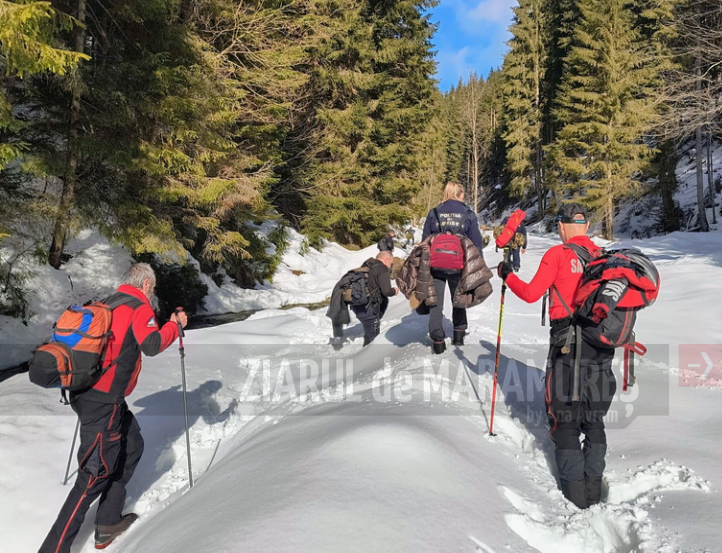 Căutare de 12 ore după o persoană decedată în Munții Maramureșului