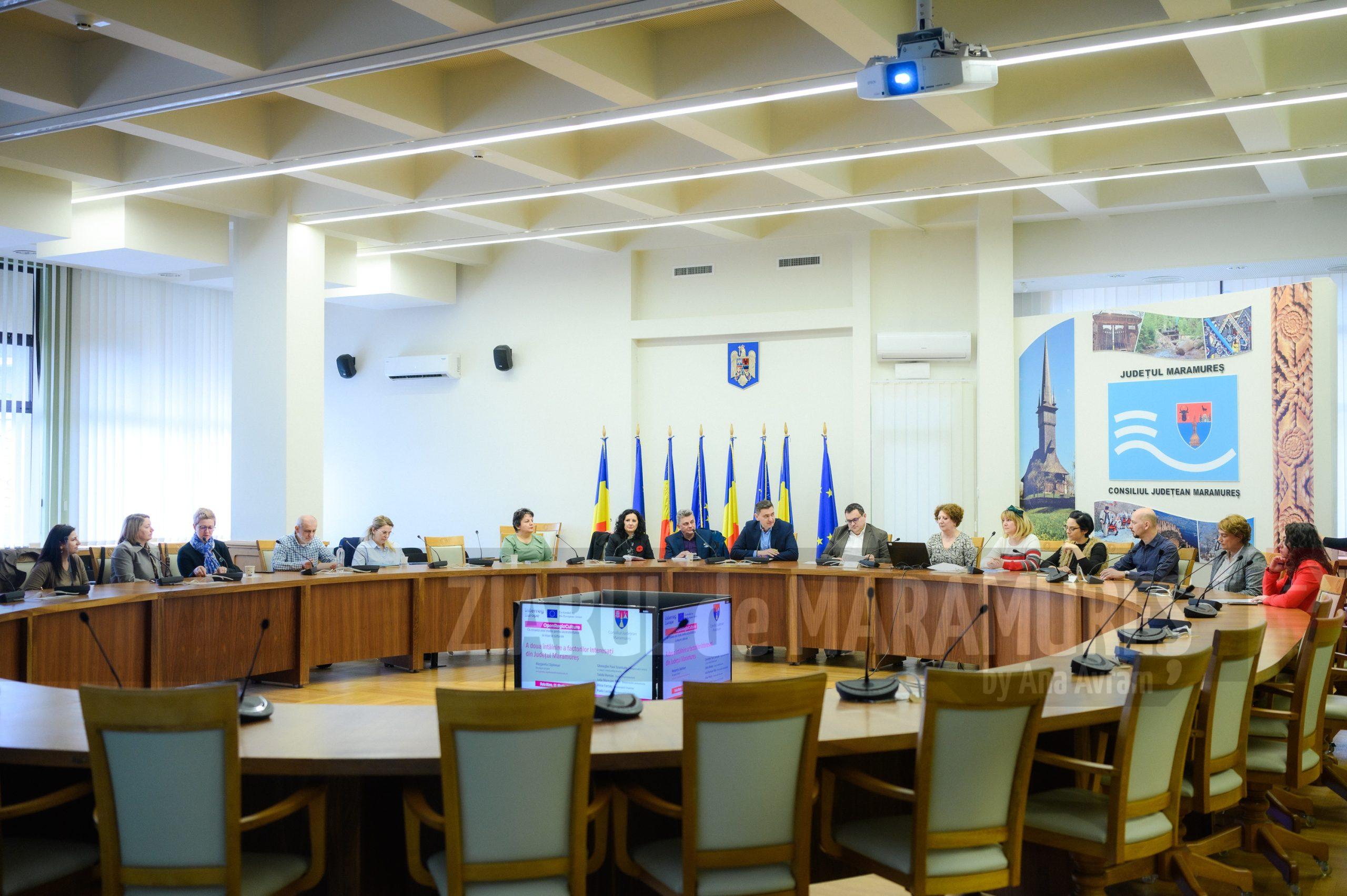 A doua întâlnire a factorilor interesați din județul Maramureș în cadrul proiectului OpenRegioCulture