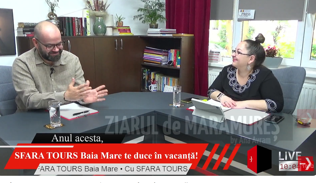 Live. Anul acesta, mergem în vacanță cu SFARA TOURS Baia Mare! Cristian Burtan invitat la ALTERNATIVE