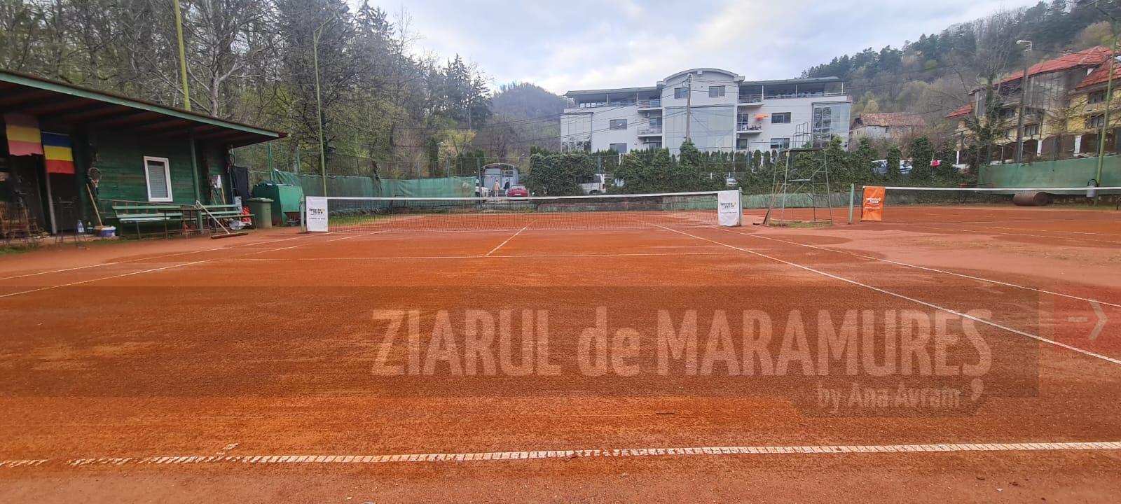 ANUNȚ. Programul de funcționare al terenurilor de tenis de pe str. Petofi Șandor și parc, Baia Mare