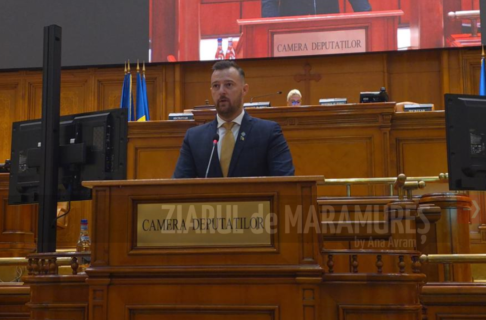 Daniel Ciornei, de la tribuna parlamentară: ”Mulțumesc maramureșenilor care au ales calea dreaptă: familia, credința, suveranitatea și normalitatea”