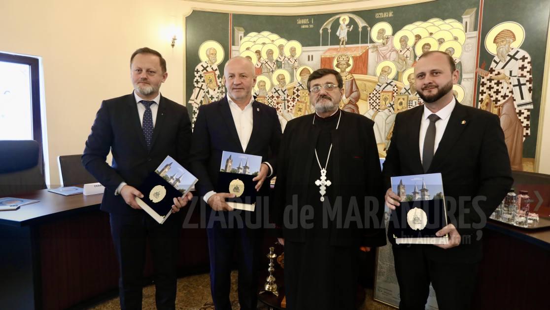 Vicepreședintele CJ Maramureș, Darius Pop, a participat la ”Centenarul Protopopiatului Ortodox Român Baia Mare”