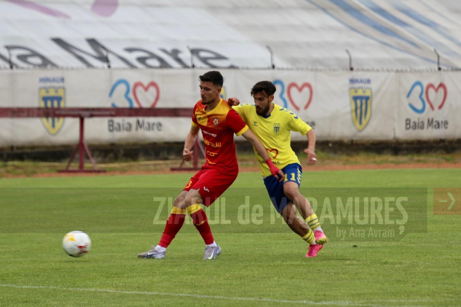 CS Minaur Baia Mare – SCM Zalãu: 1-2 (0-2)