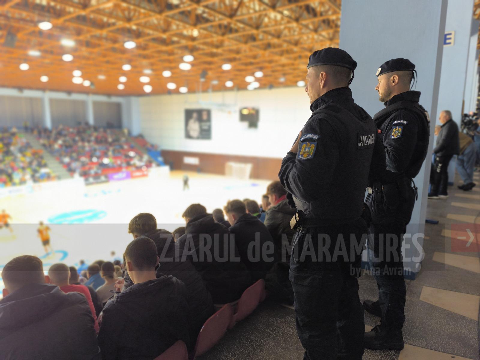 Recomandările Jandarmeriei MM pentru participareala meciurile de handbal din acest sfârșit de săptămână