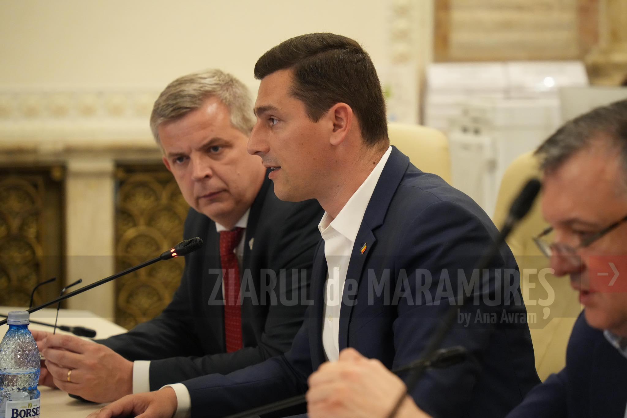 Deputatul Ionel Bogdan a susținut în Comisia Buget-Finanțe proiectul de lege pentru instituirea Zilei Maramureșului
