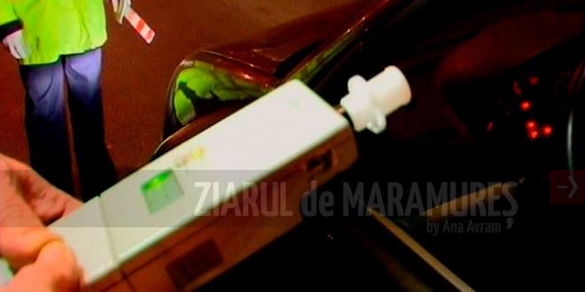 La volan cu 1.13 mg/l alcool pur în aerul expirat. Bărbatul a fost tras pe dreapta de polițiștii sigheteni