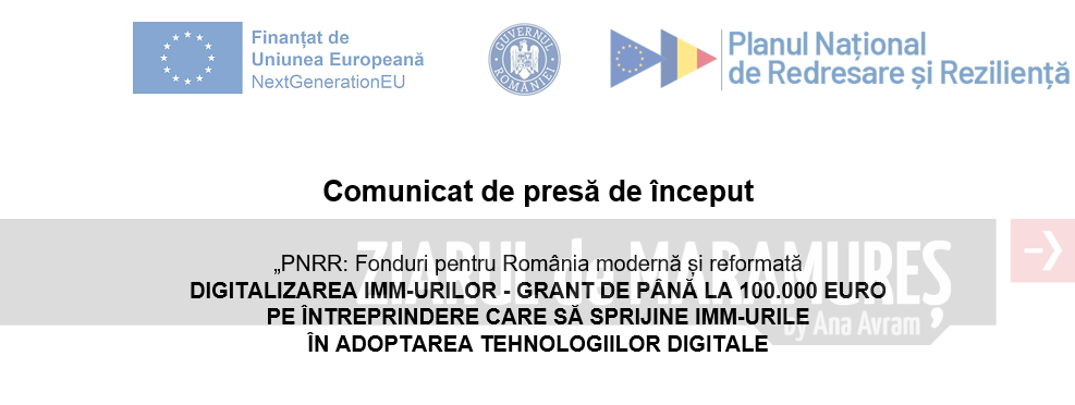 Comunicat de presă de început