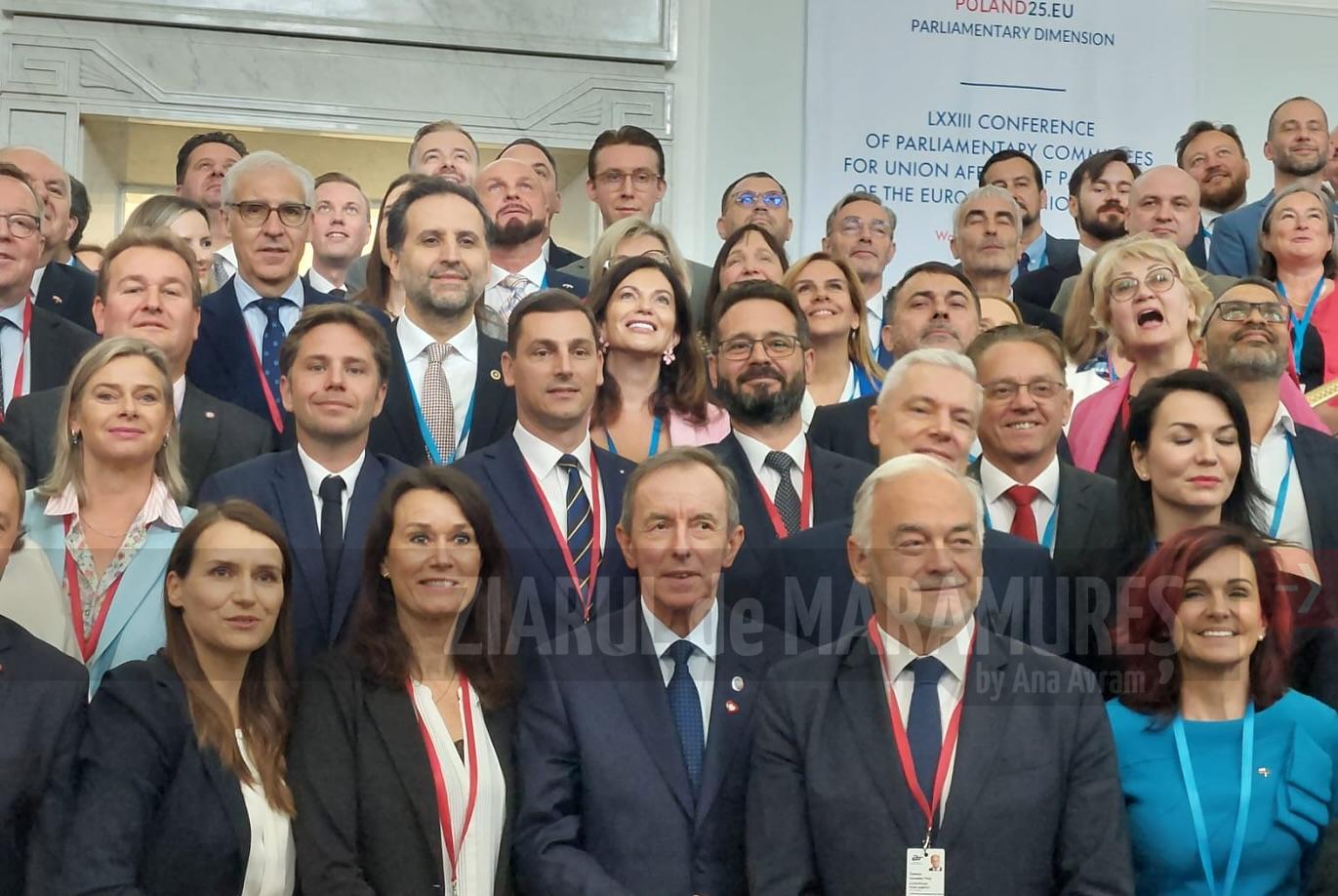 Deputatul Ionel Bogdan participă la Conferința Comisiilor Parlamentare pentru Afaceri Europene ale Parlamentelor Uniunii Europene