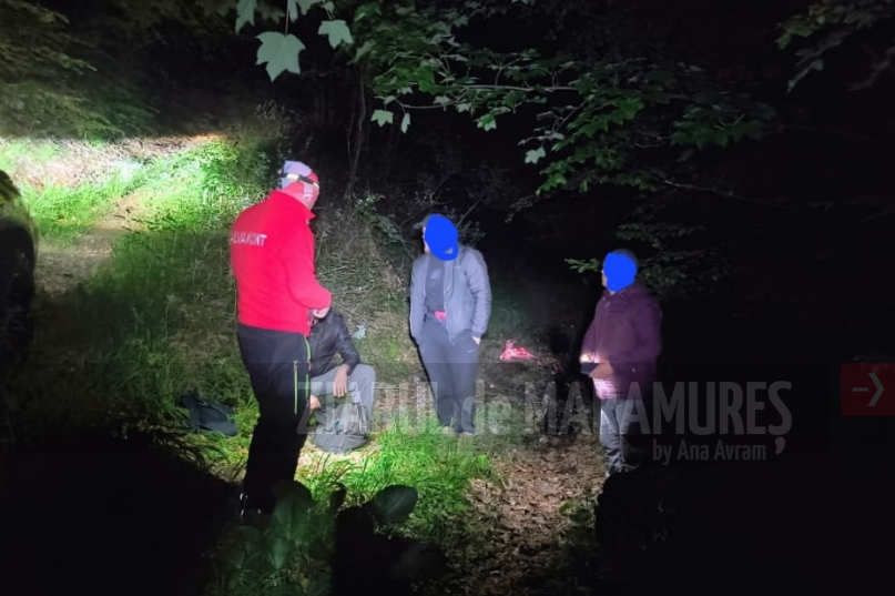 Operațiune de salvare în Munții Maramureșului pentru trei cetățeni ucraineni, după opt ore de căutări