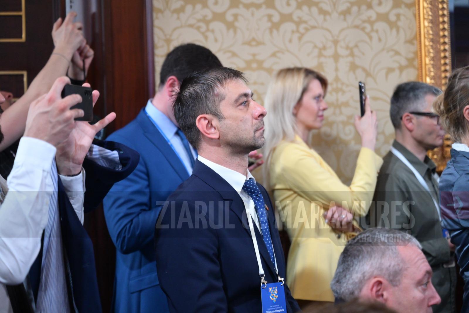 Județul Maramureș a fost reprezentat la Summitul Internațional al Orașelor și Regiunilor desfășurat la Kiev