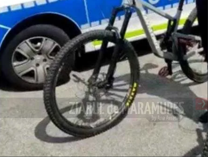 BM. A rămas fără bicicleta după ce a intrat în supermarket pentru mici cumpărături