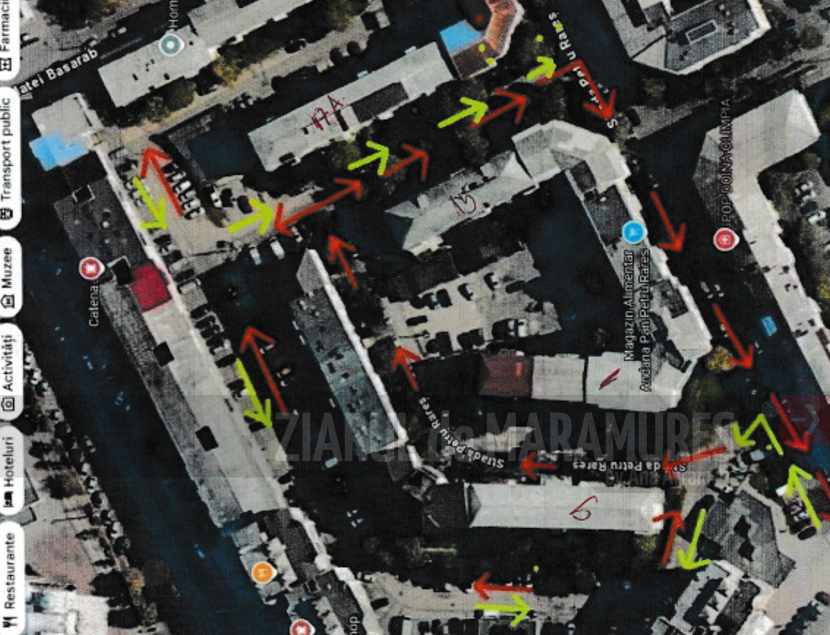 (FOTO)Se instituie sens unic de circulație pe strada Petru Rareș din Baia Mare