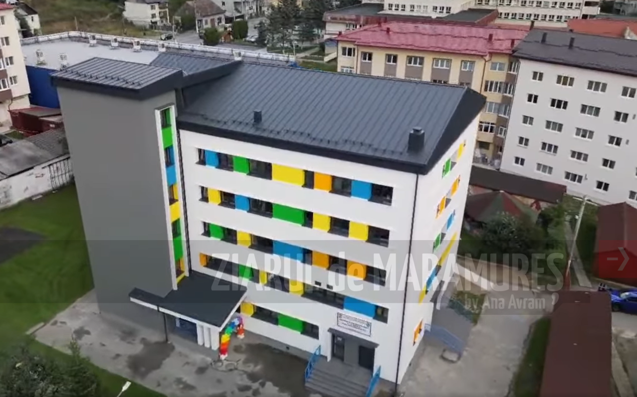 Creșa ”Degețica” și grădinița din Borșa, găzduite de o clădire modernă, în care s-a investit peste un milion de euro