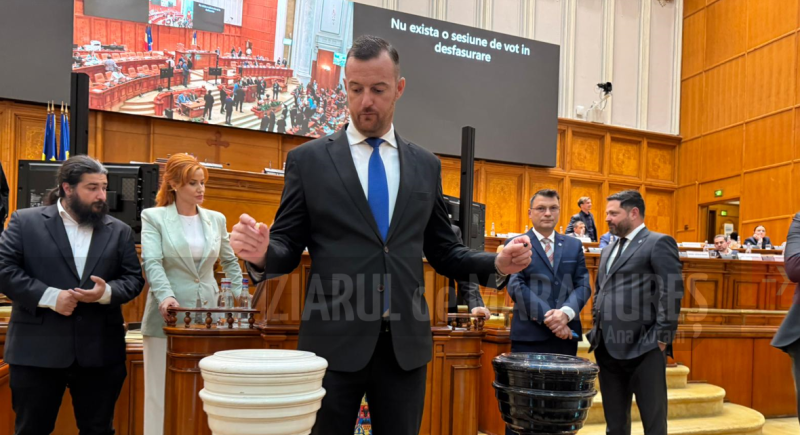 Daniel Ciornei (AUR): ”Parlamentarii puterii au fugit de vot. Nu a existat niciun vot împotriva moțiunilor, doar fugă de responsabilitate”