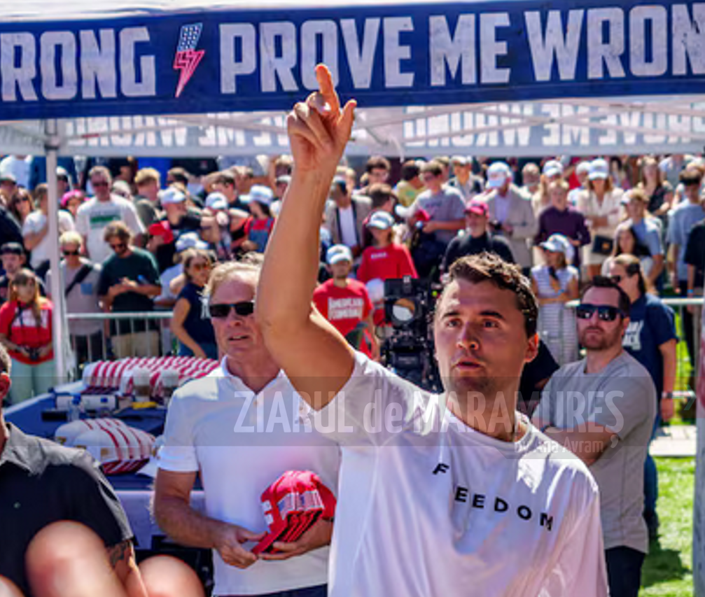 Charlie Kirk a fost împuscat mortal, anunțul a fost făcut de președintele Trump, ieri, la 23.40, ora Romaniei