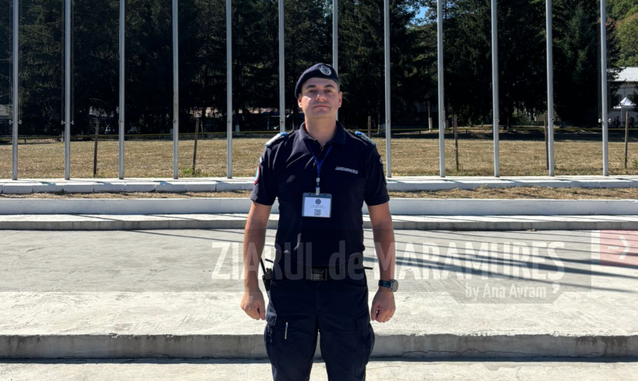 Jandarmul maramureșean Belbe Zsolt, al șaselea an la exercițiului internațional Carpathian Blue Shield