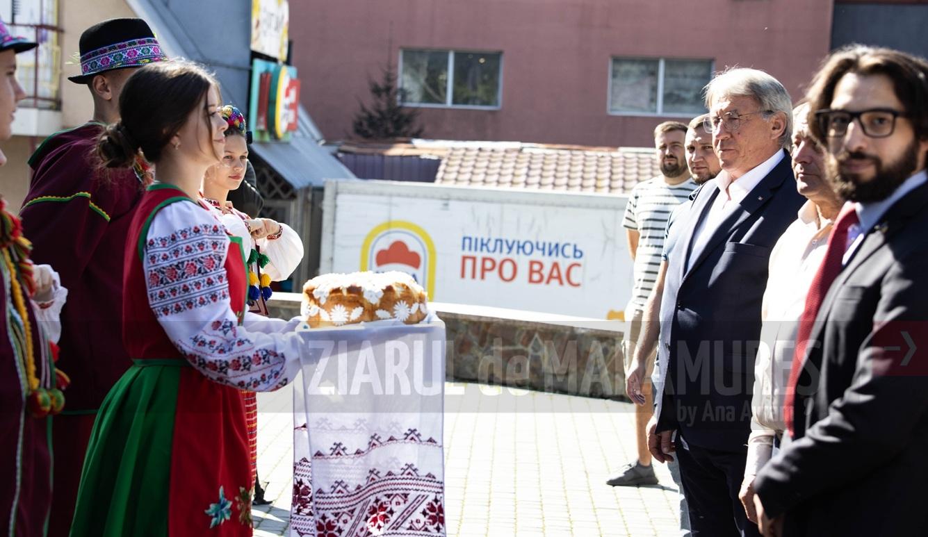 Parteneriat între comuna Mireșu Mare și comuna Dubove din Ucraina. Stație de pompieri realizată din fonduri europene