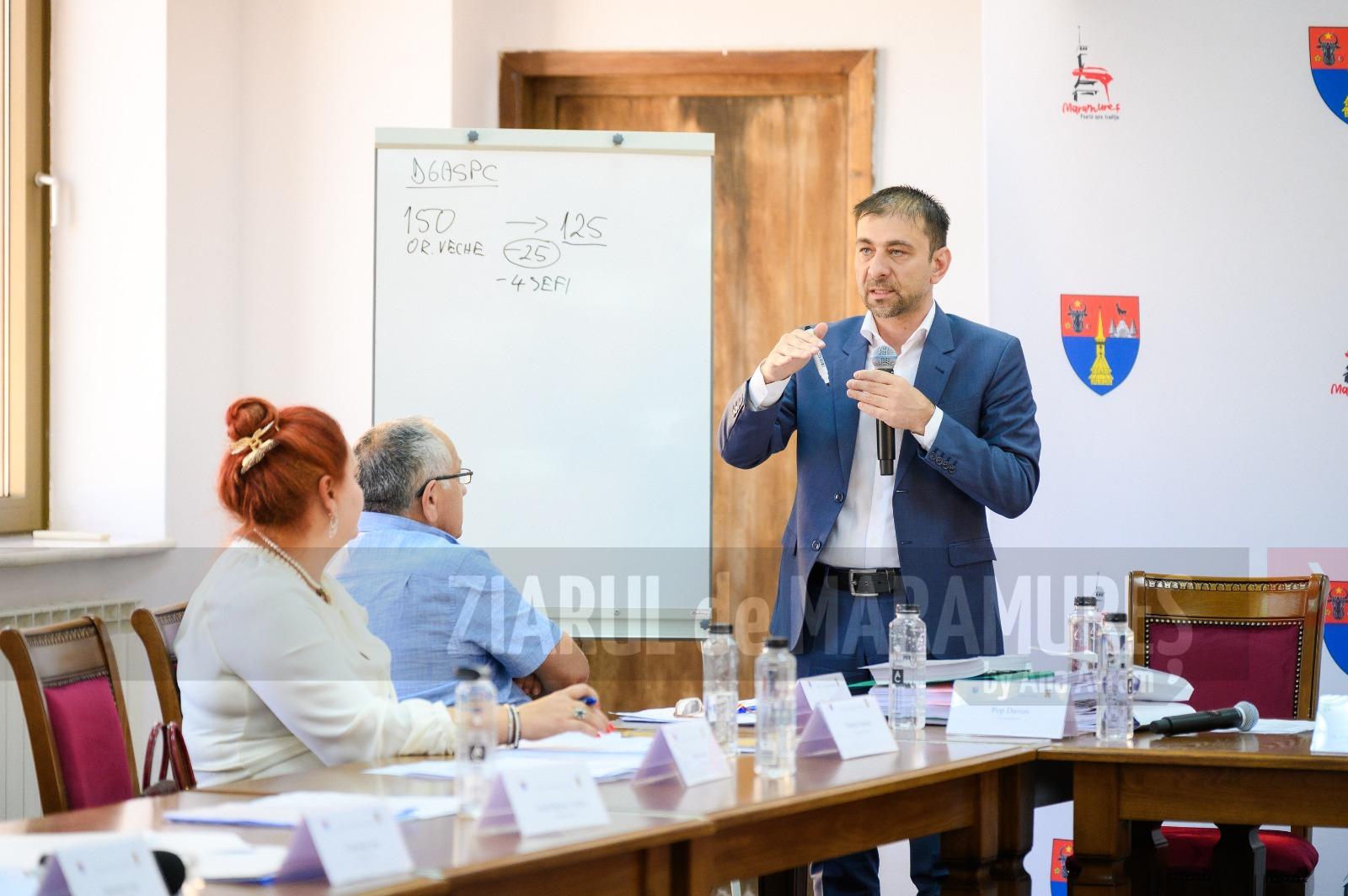 Consiliul Judetean Maramures a aprobat reorganizarea DGASPC