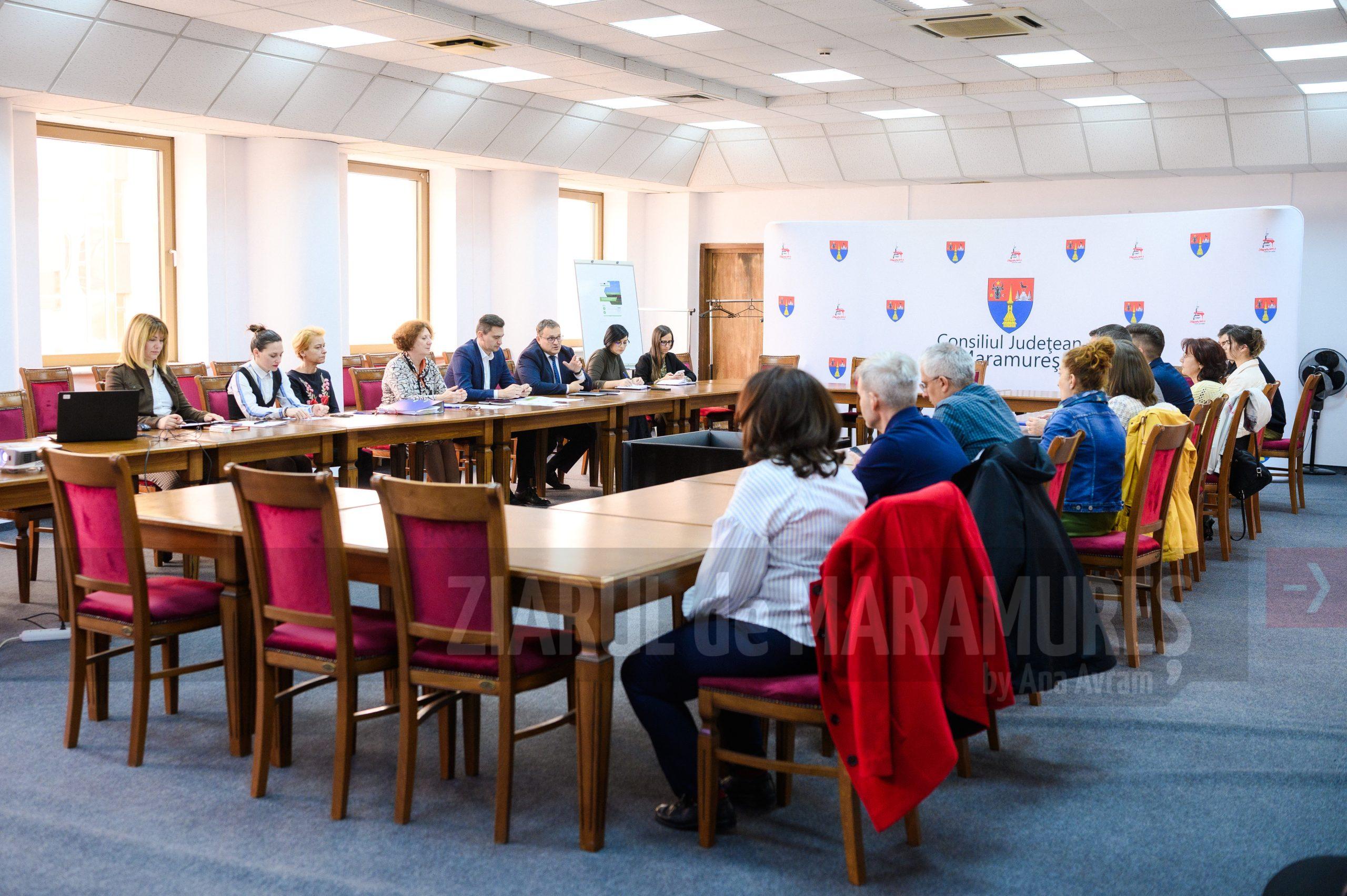 CJ. Debutul colaborării locale pentru implementarea proiectului Green LUPO în Maramureș