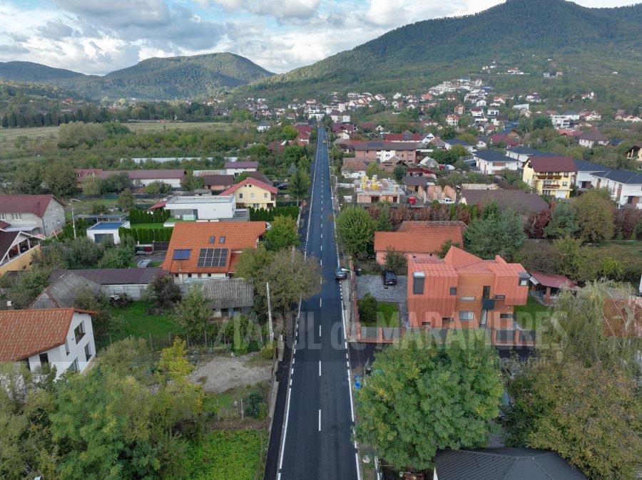Strada Brândușelor din Baia Mare a fost finalizată
