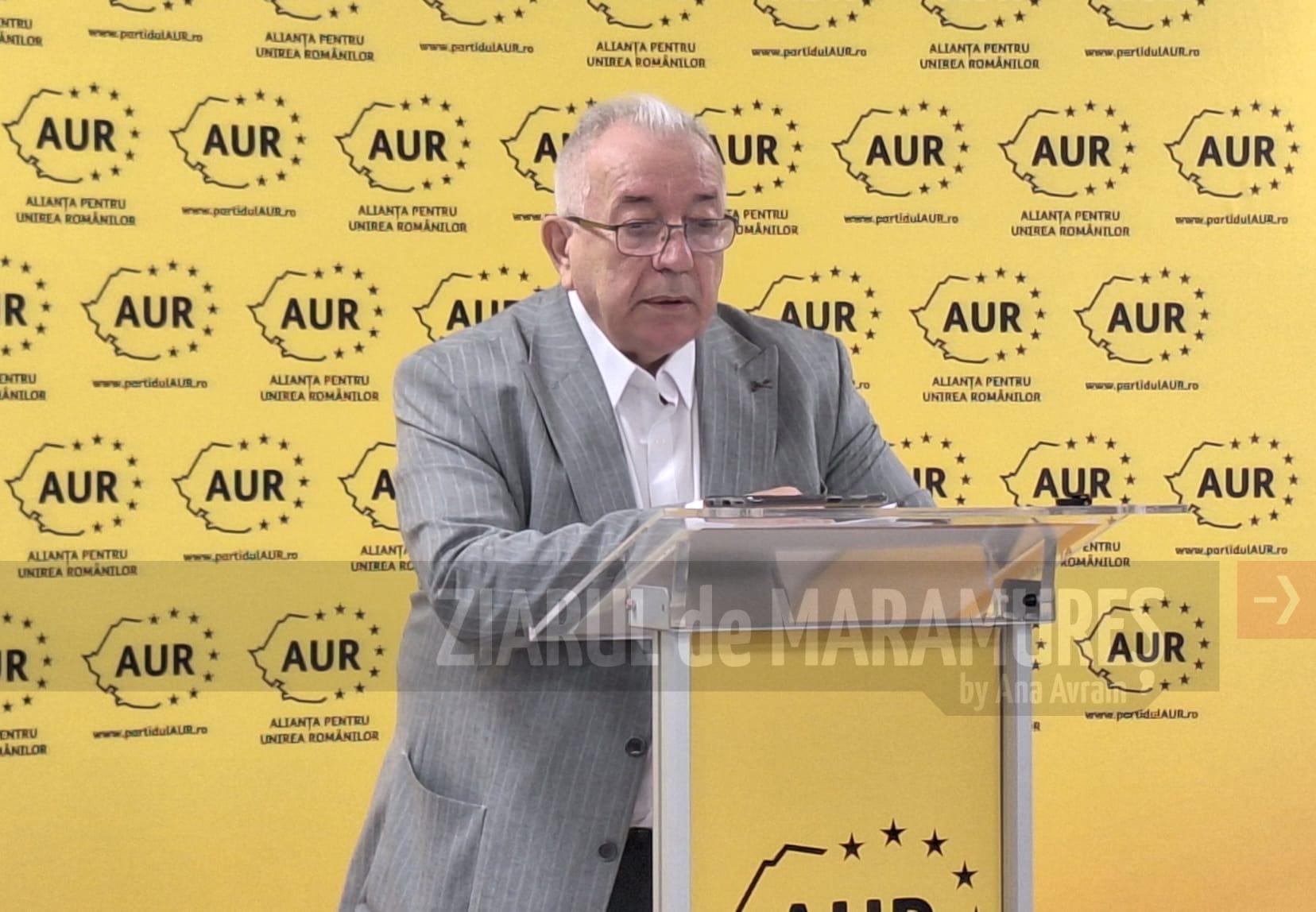 Coastache Chertif, președinte AUR MM: Am confirmat participarea cu candidați la alegerile parțiale de la primăriile din Șieu și Poienile de sub Munte