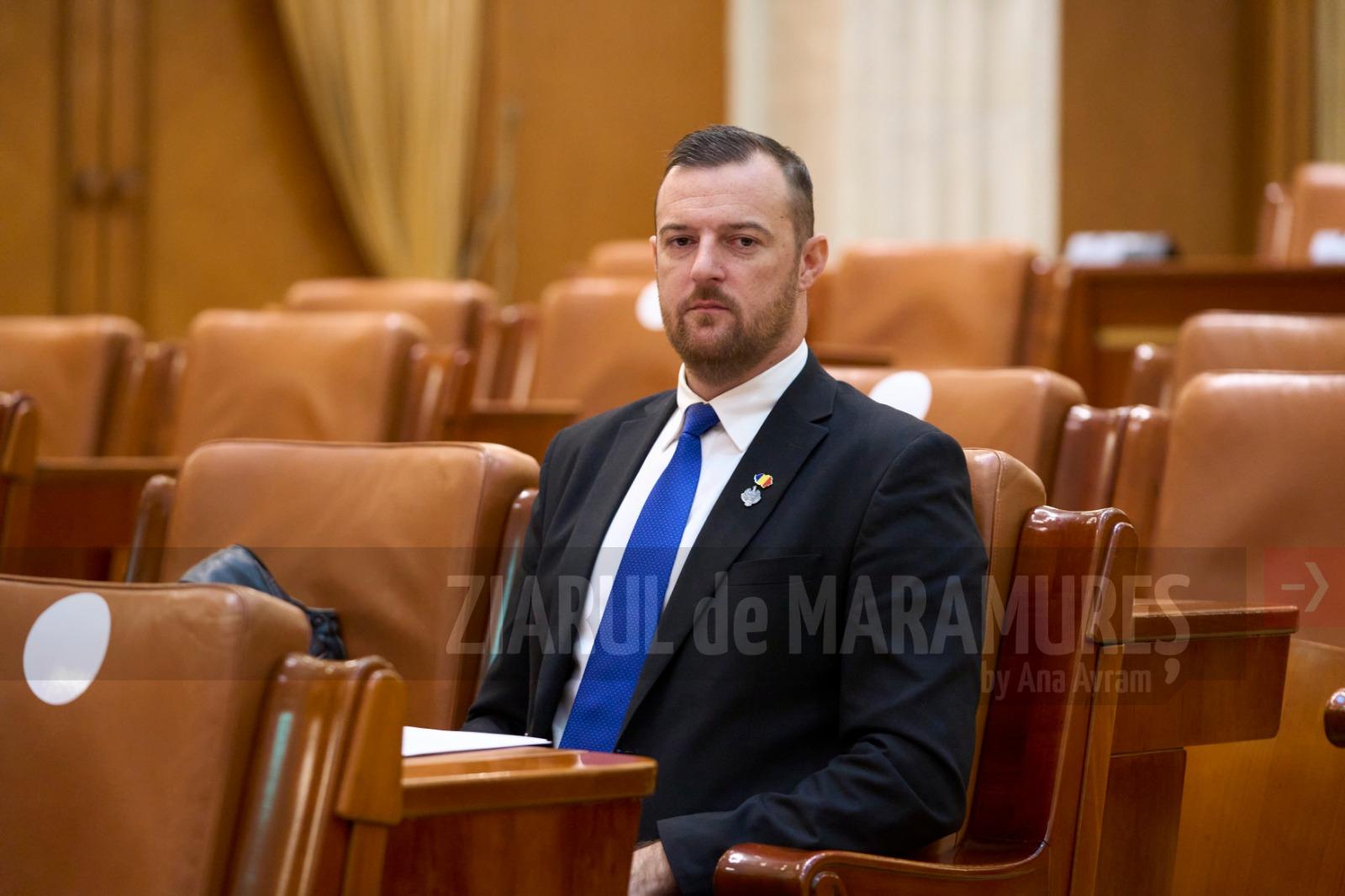 Deputatul AUR Daniel Ciornei solicită premierului Bolojan să asigure fonduri pentru salariile angajaților DGASPC Maramureș.