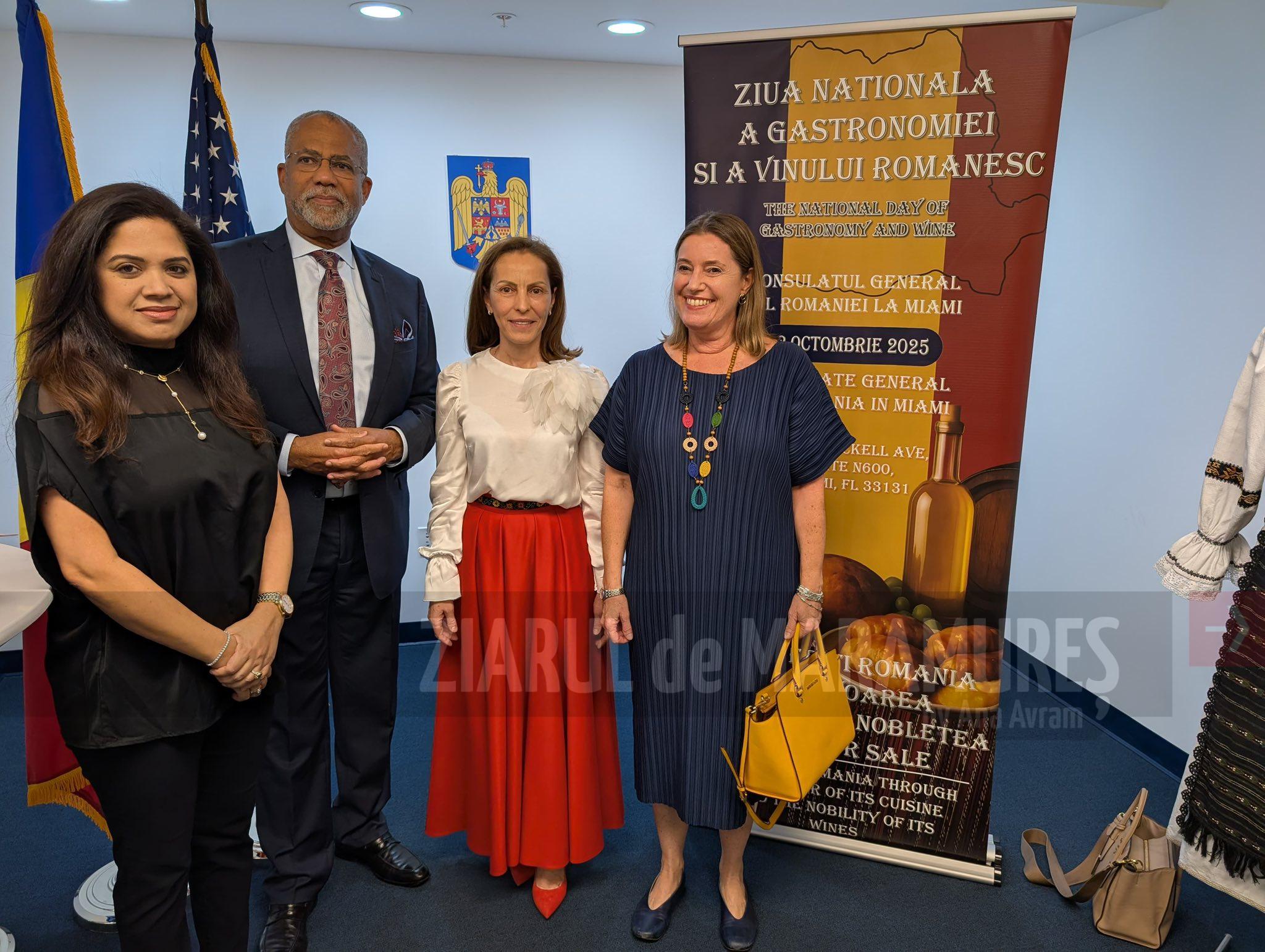 Consulatul General al României la Miami a celebrat Ziua Națională a Gastronomiei și Vinului Românesc