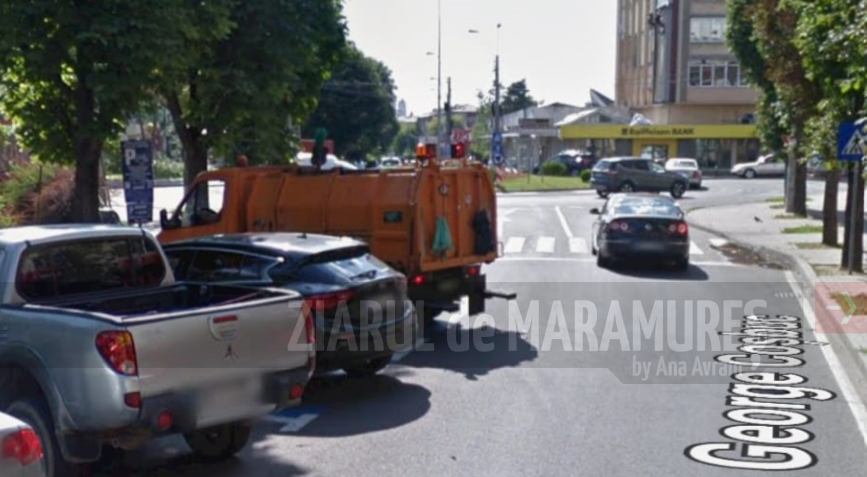 Se igienizează parcările din municipiul Baia Mare. În acest weekend se intervine pe două tronsoane-str. G. Coșbuc