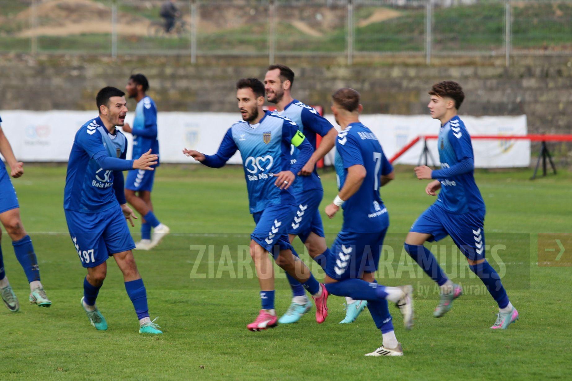 Băimărenii câștigă la limită și își păstrează prima poziție