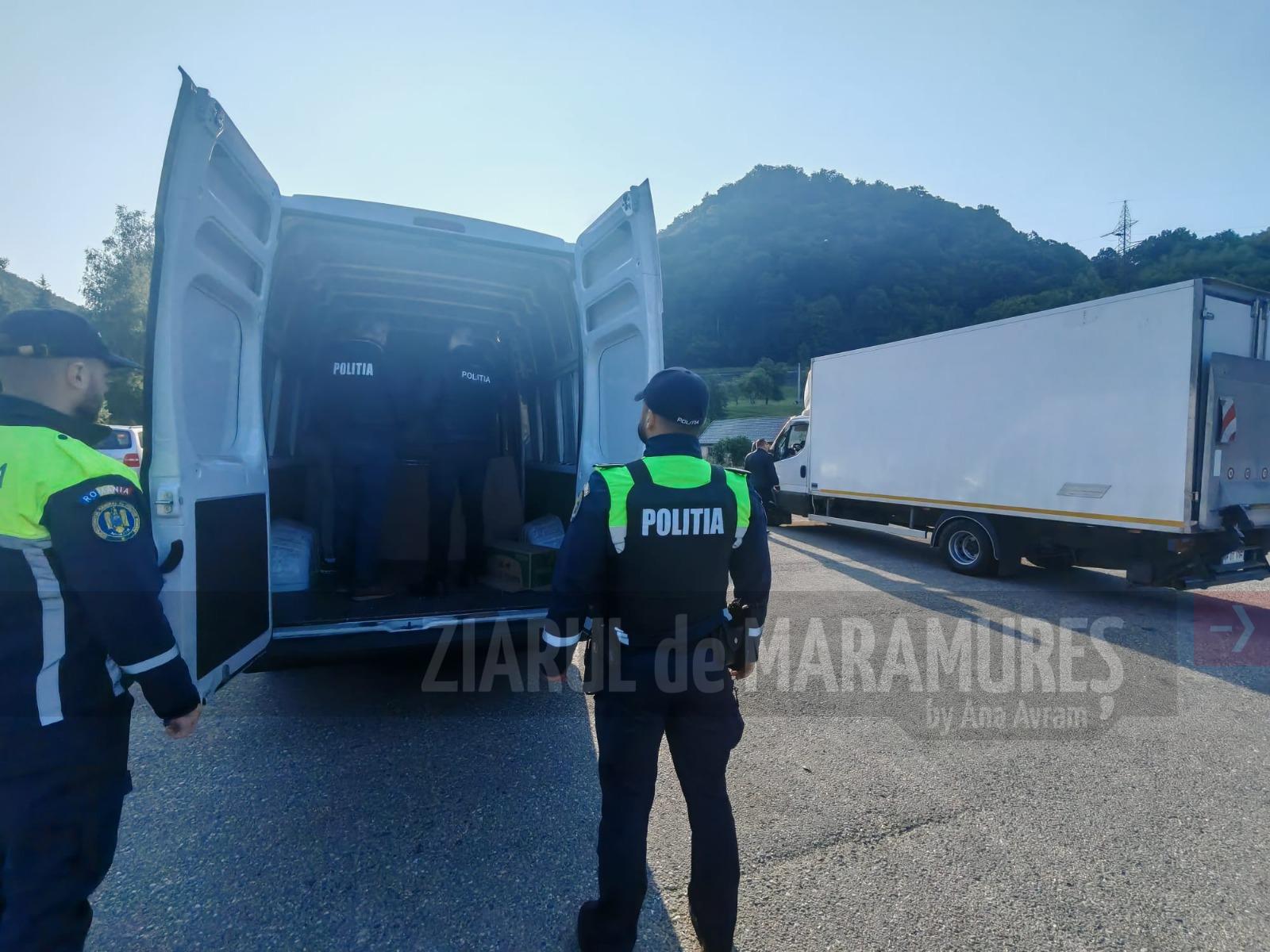 Patru filtre rutiere și 35 de mașini verificate de polițiștii băimăreni
