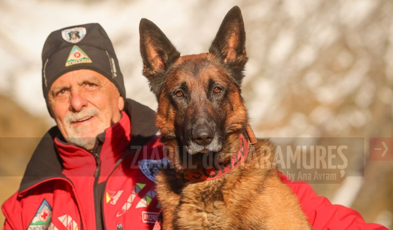 Nicoară și partenerul său ATHOS, prezenți în Munții Făgăraș