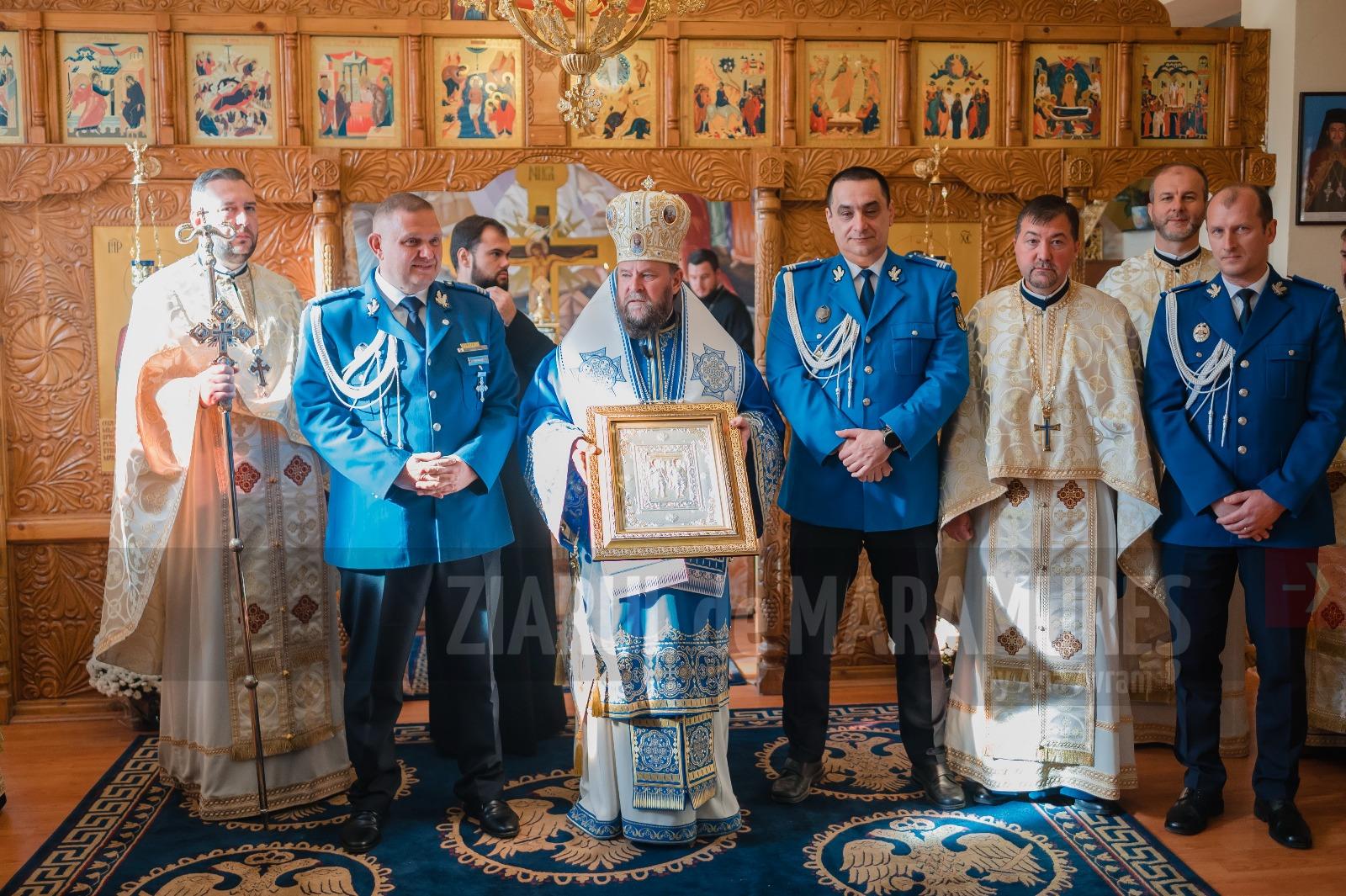 Sărbătoarea Sfinților Arhangheli Mihail și Gavriil, marcată la sediul Jandarmeriei Maramureș