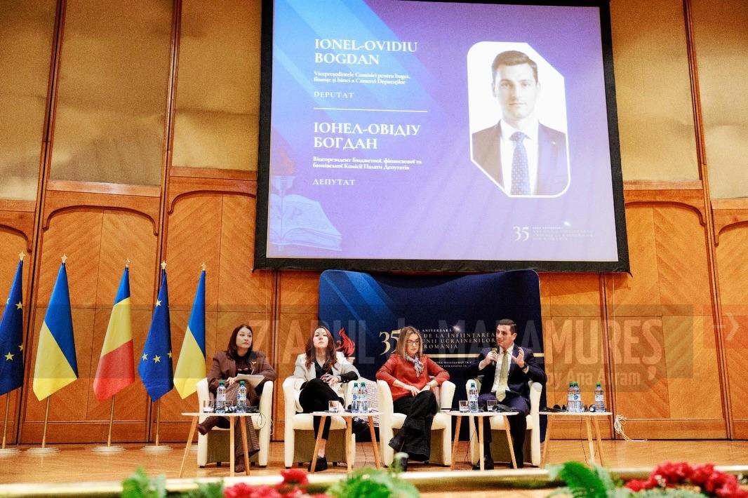 Deputatul Ionel Bogdan a participat la evenimentul dedicat celor 35 de ani de la înființarea Uniunii Ucrainenilor din România