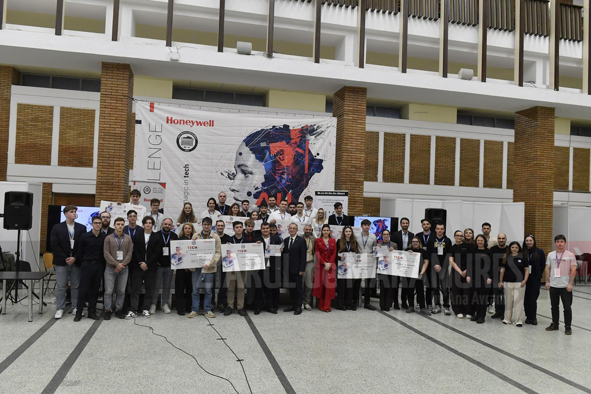 BM. Echipa Colegiului Național ”Vasile Lucaciu” câștigă cu T.U.D.I. premiul TeChallenge 2025