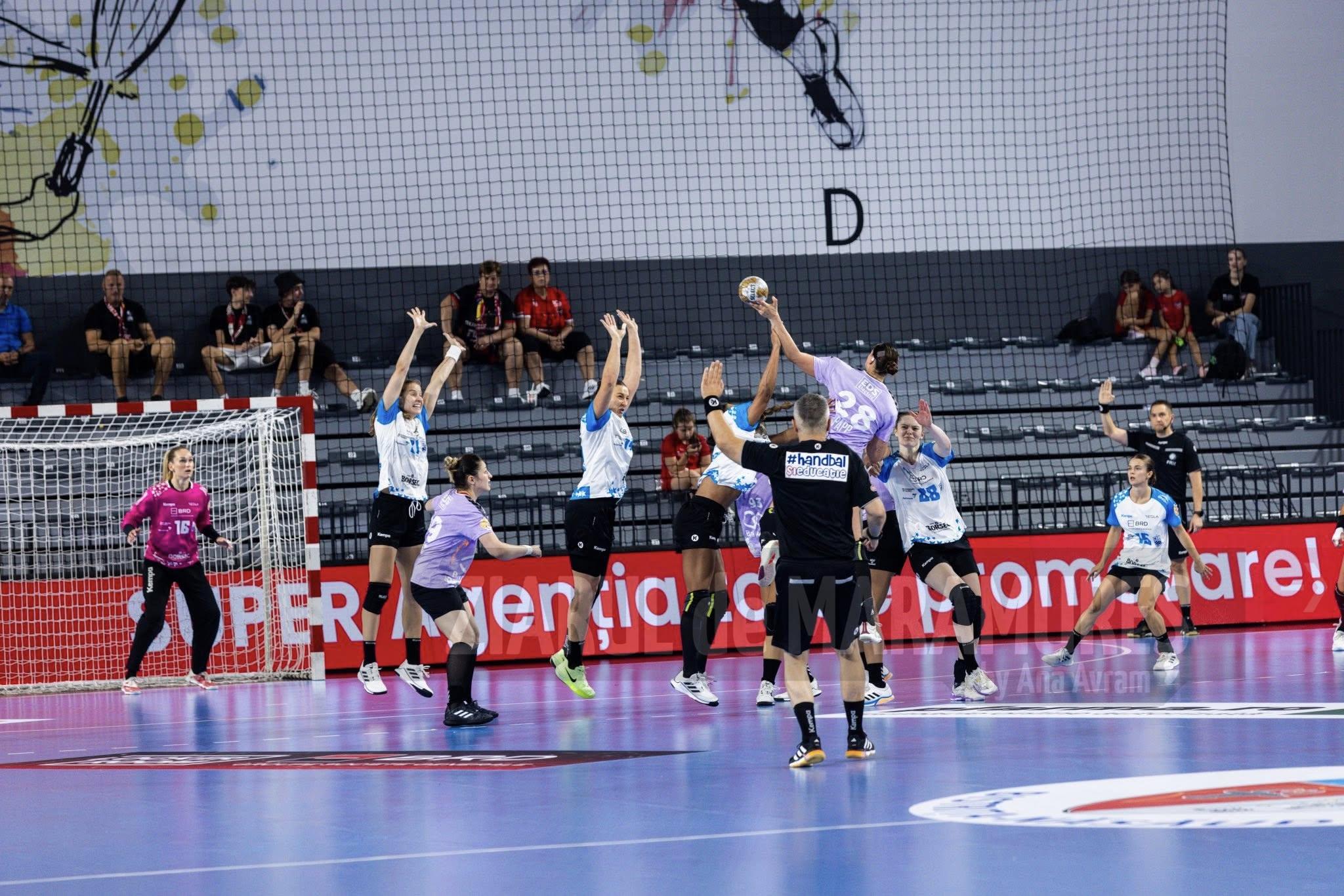 AZI. Sala Polivalentă “Lascăr Pană” este gazda partidei dintre CS Minaur și CSM Slatina