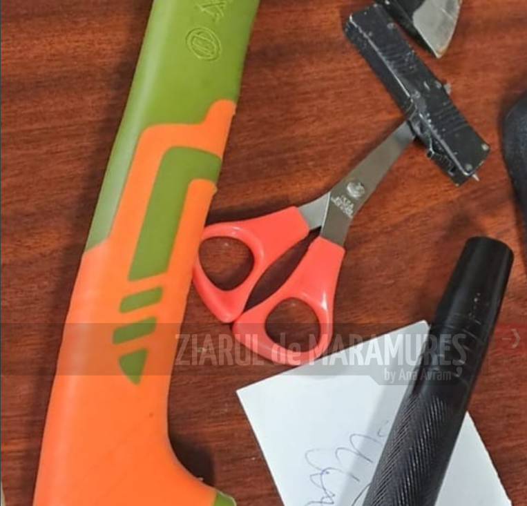 Tânăr de 27 de ani, surprins de polițiști în stația CFR Baia Mare, cu obiecte periculoase asupra sa