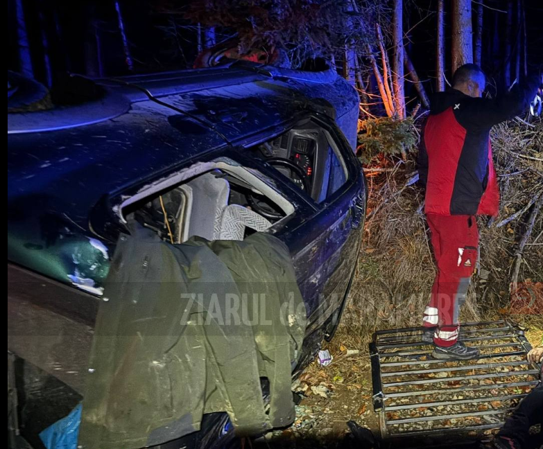 Accident urmat de decesul unui bărbat de 43 de ani, în zona Tăul lui Dumitru, Maramures