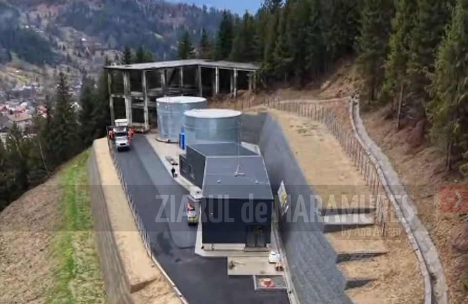 Borșa. Uzina de Apă Potabilă Baia Borșa, pe ultima sută de metri, transmite primarul Ion S. Timis