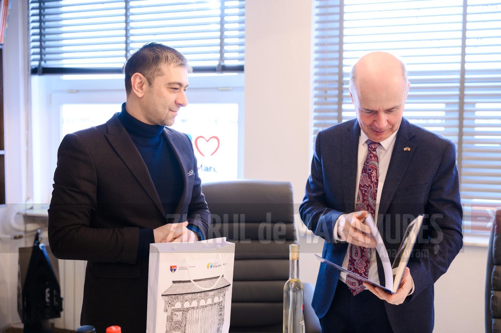 Întâlnire cu Ambasadorul Republicii Cehe, Martin Košatka în Baia Mare