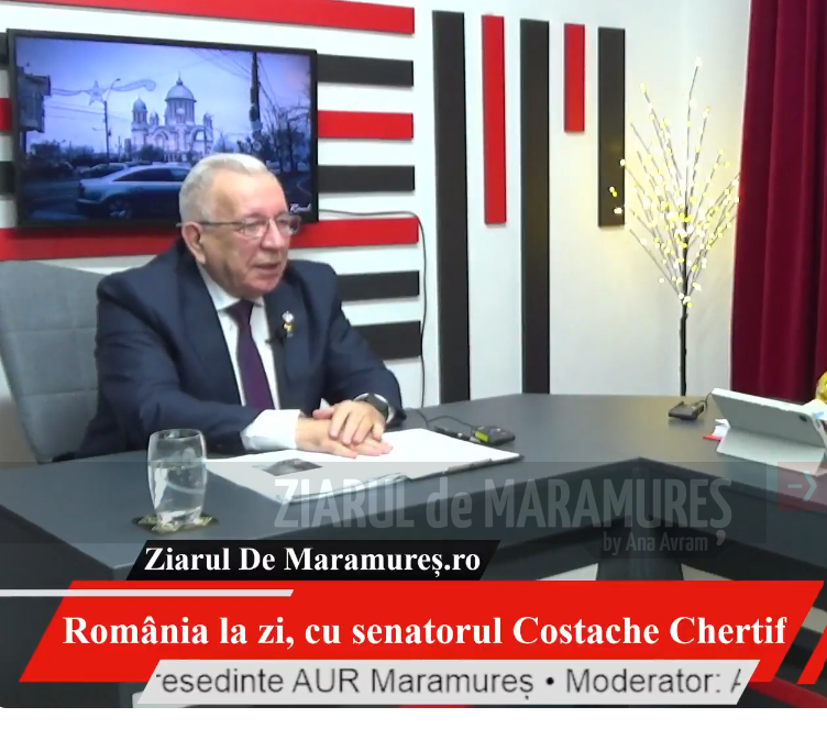 LIVE. România la zi, cu senatorul AUR Costache Chertif