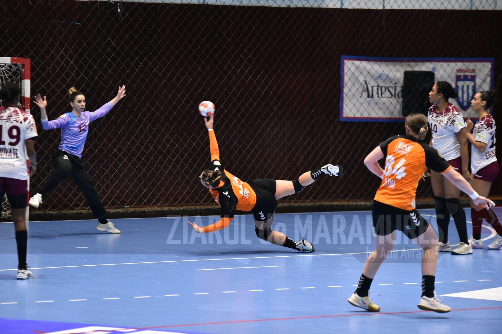 CS Minaur Baia Mare – Rapid București: 29-27 (15-14)