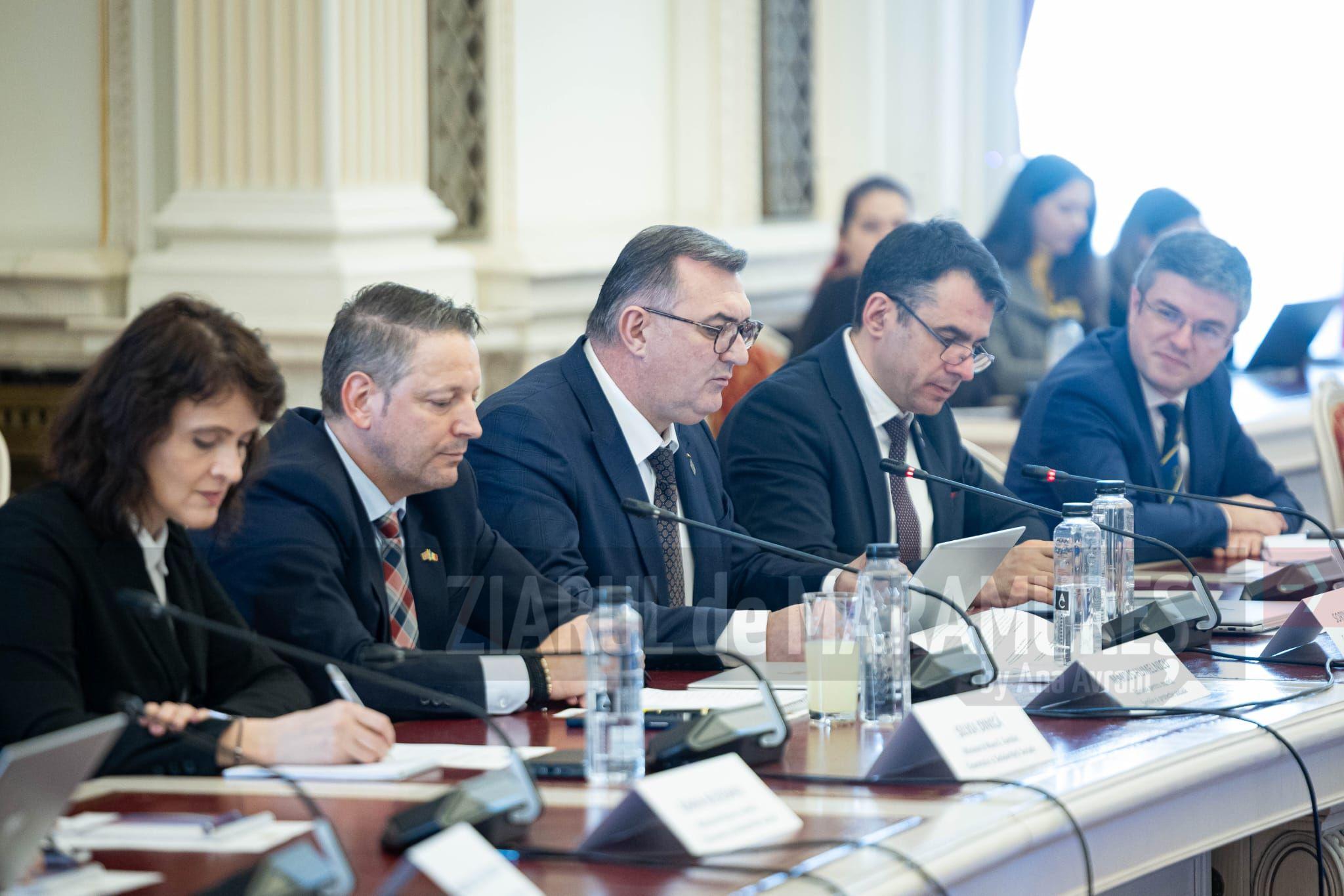 Întâlnire de lucru. 3 comisii din Senat. Tema: Combaterea abandonului școlar prin masa caldă