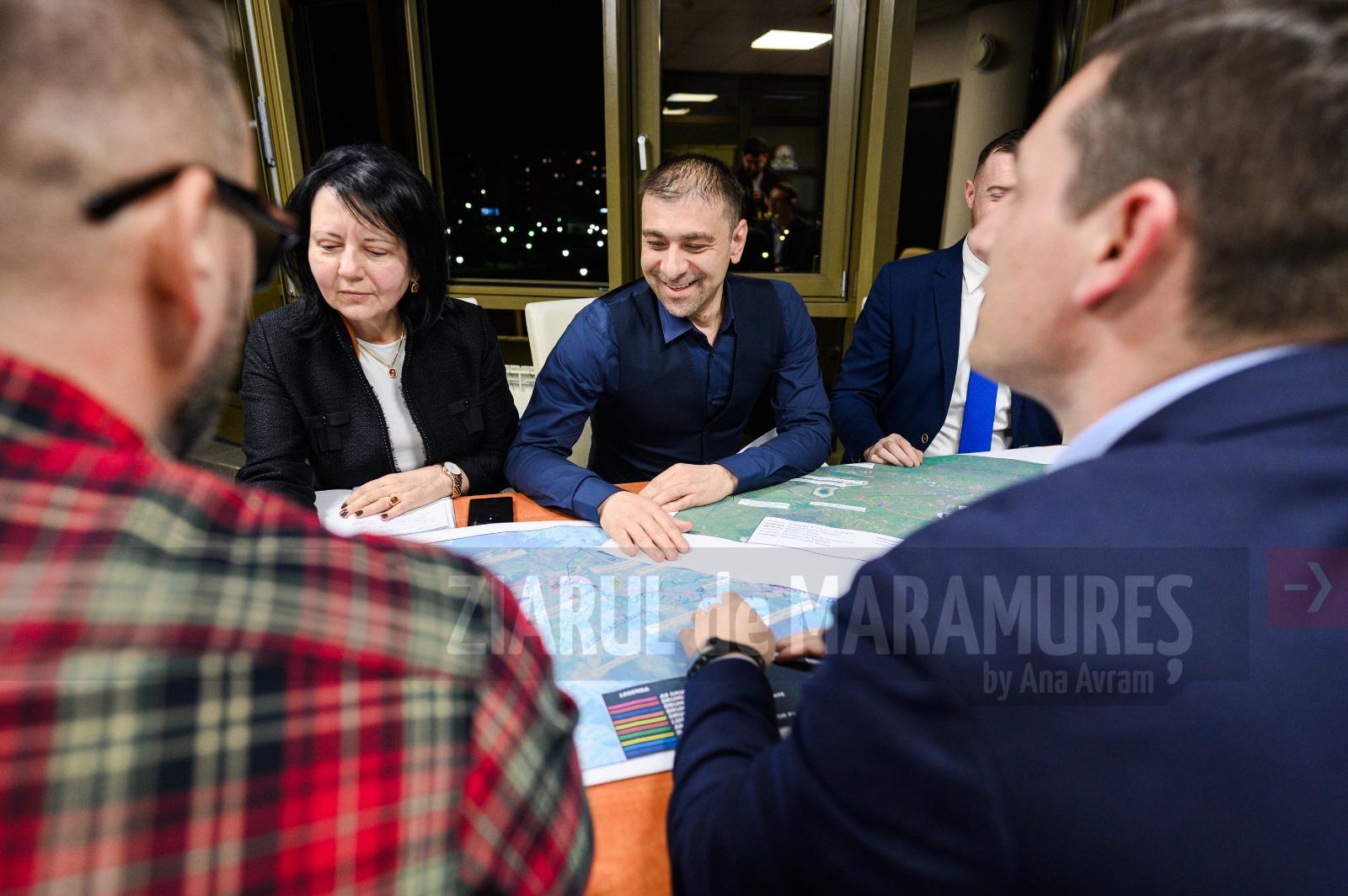 Întâlnire de lucru la Consiliul Județean Maramureș cu parlamentarii județului pentru susținerea marilor proiecte de infrastructură