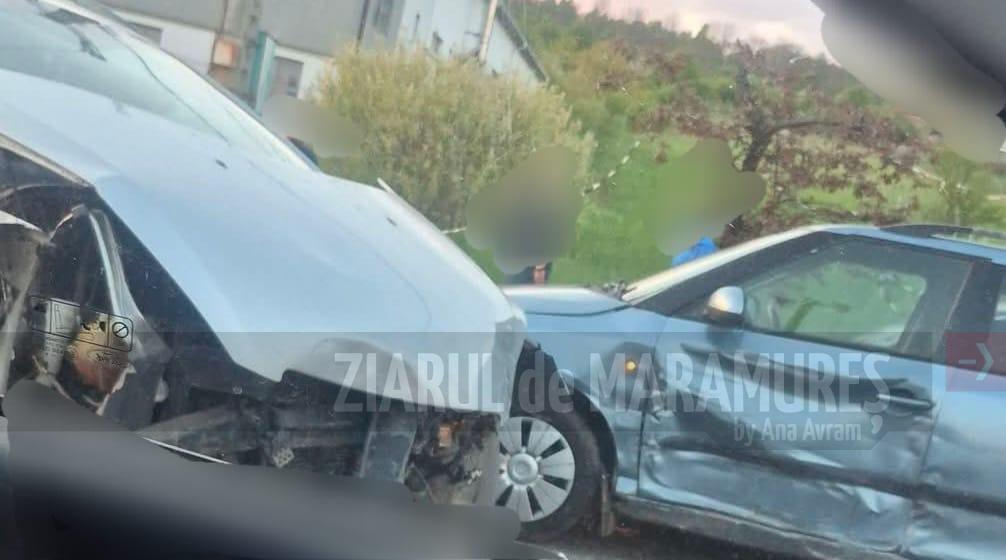 Trei masini implicate intr-un accident rutier la intersectia cu str. Dura din Baia Mare