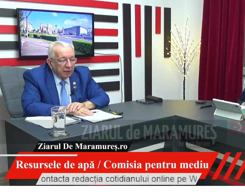 LIVE. Despre resursele de apă și Comisia de mediu, cu senatorul AUR Costache Chertif