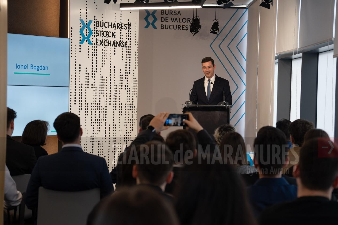 Deputatul Ionel Bogdan s-a întâlnit cu tinerii investitori de pe Bursa de Valori București