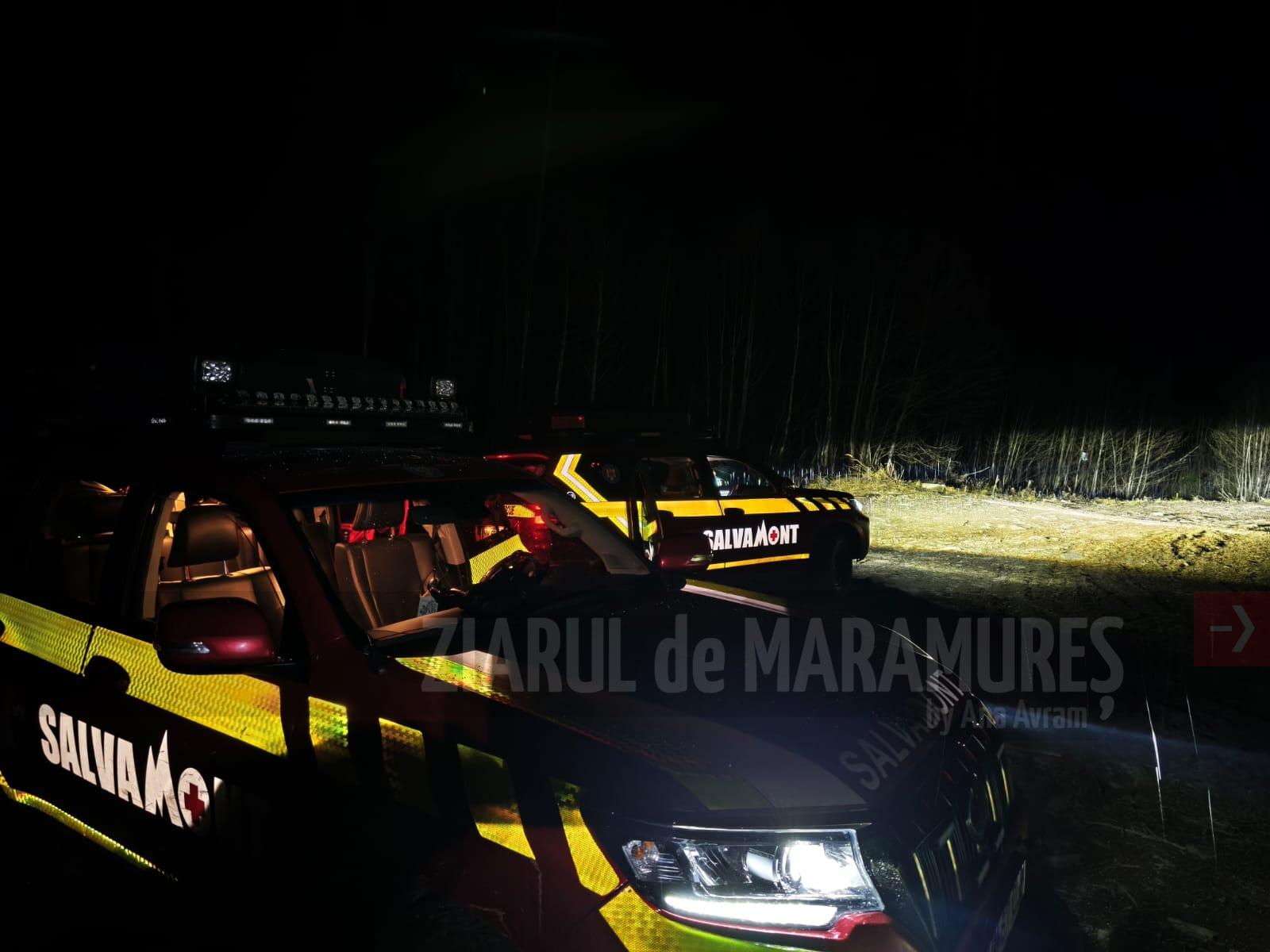 UPDATE. Interventie în Muntii Maramuresului. Un ucrainean a dat locația celor doi bărbati aflati în dificultate