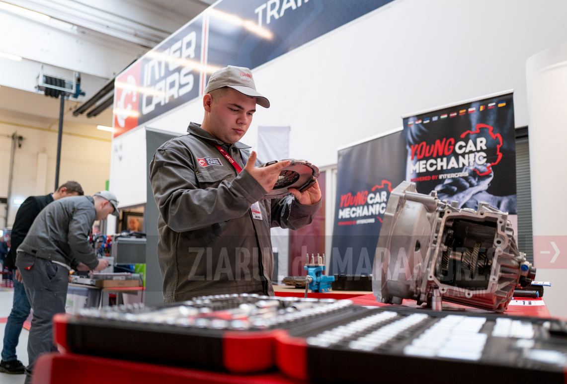 Raul Dobroni câștigă ediția aniversară Young Car Mechanic. Raul are 17 ani și este elev la Liceul Tehnologic ”Marmația”