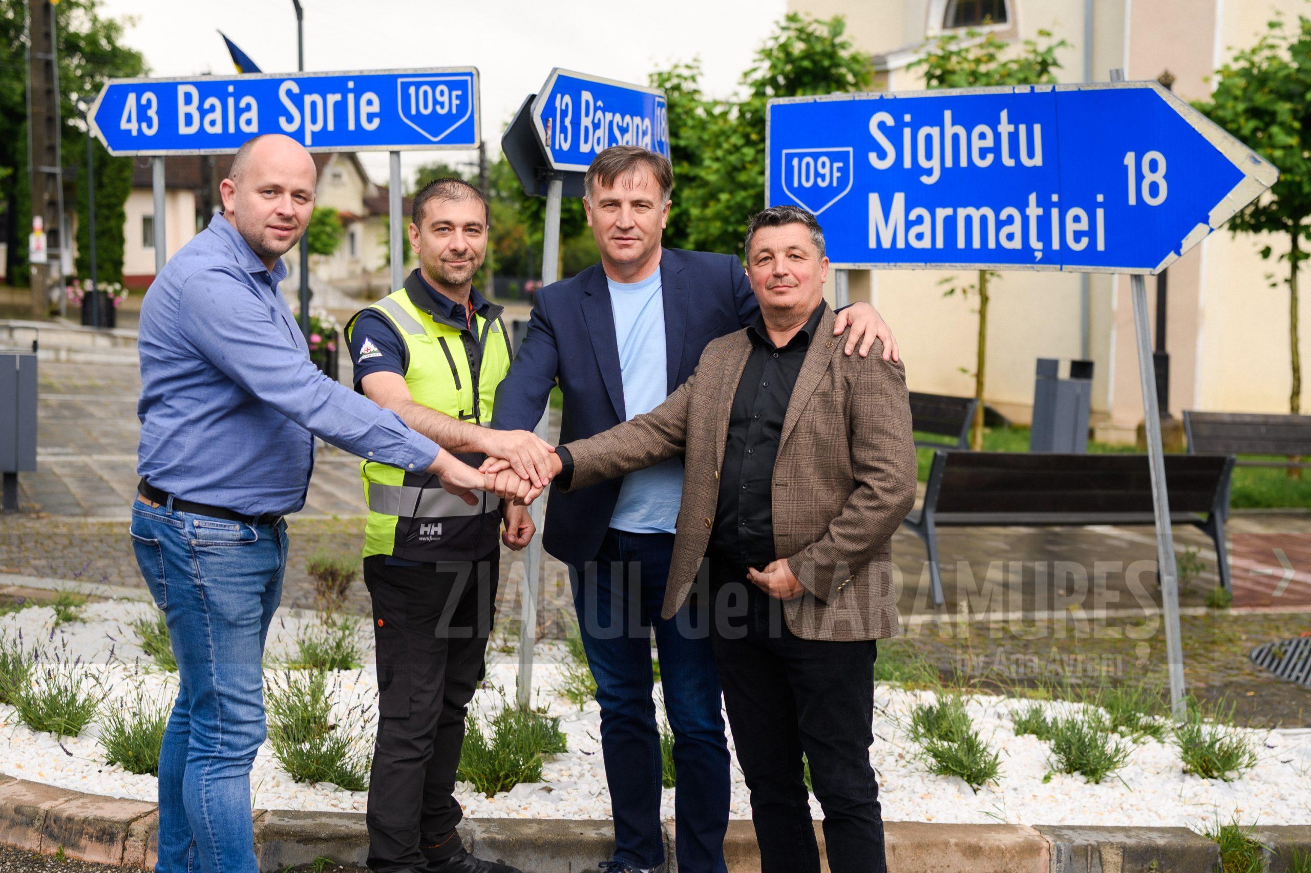 CJ Maramureș a semnat contractul pentru reabilitarea DJ 109F Ocna Șugatag – Ferești. Al patrulea mare șantier a fost deschis pe drumurile județene