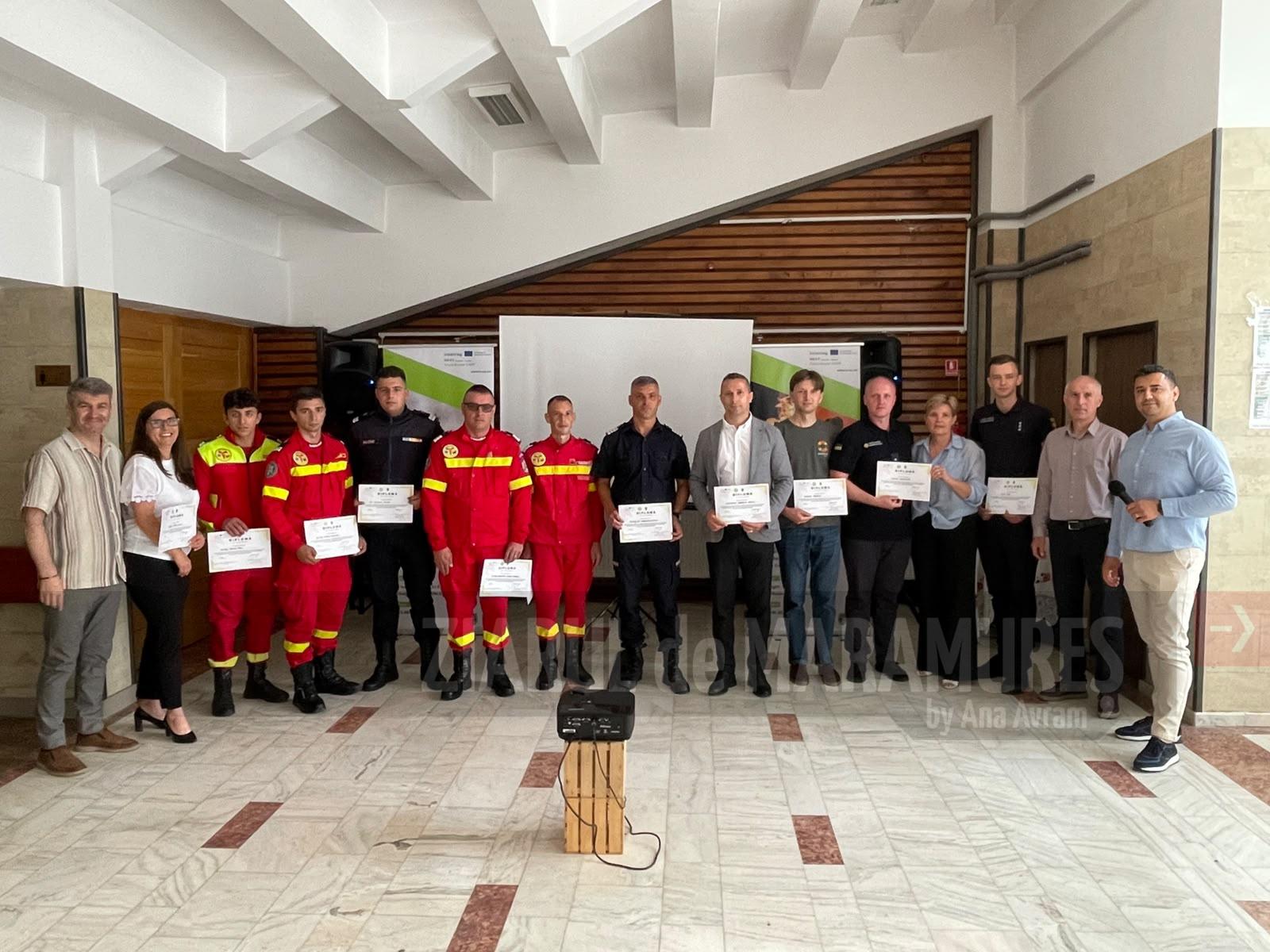 Training transfrontalier de prim ajutor la Vișeu de Sus-cooperare România-Ucraina pentru situații de urgență